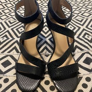 Franco Sarto L-Celia Black heels